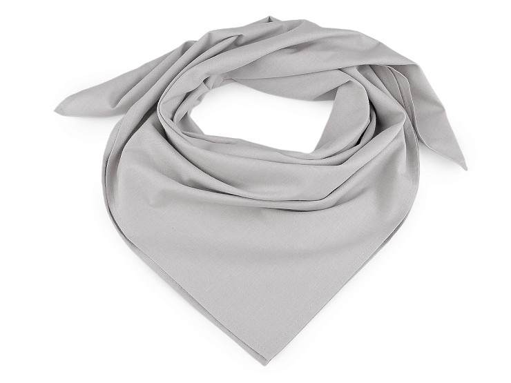 Chustka bawełniana jednokolorowa rozmiar 70x70 cm