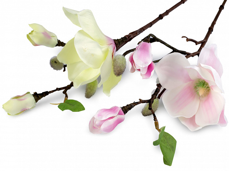 Sztuczna gałązka magnolia