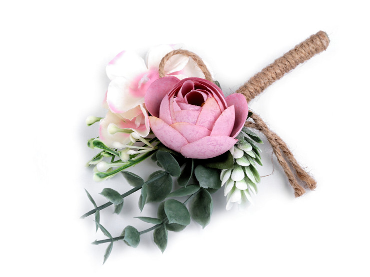 Boutonnière da matrimonio, accessorio floreale per lo sposo