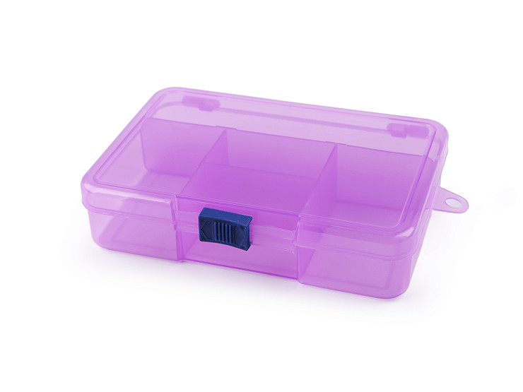 Caja de plástico/bandeja organizadora 3,3 x 9,5 x 14,5 cm