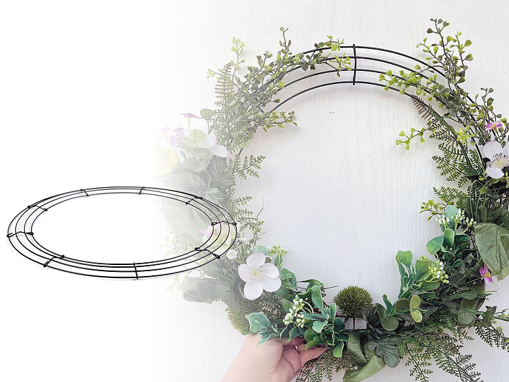 Wire base for wreath making Ø45 cm STOKLASA Haberdashery and Fabrics