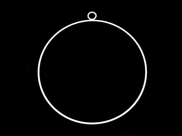Cerchio in metallo per acchiappasogni / per decorazione, dimensioni: Ø 25 cm