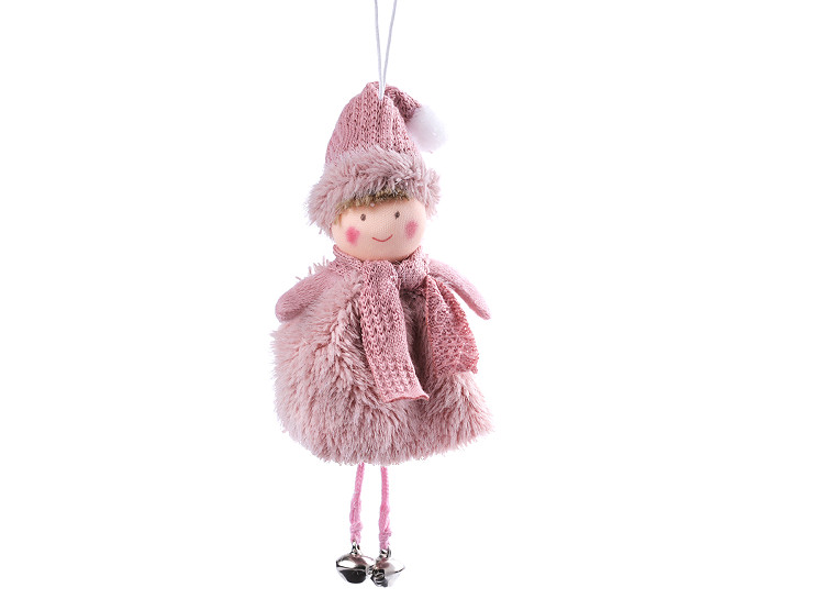 Doll Decoration with Jinglebells for hanging