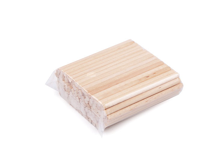 Taco/bastón de madera para macramé, 6,3 mm