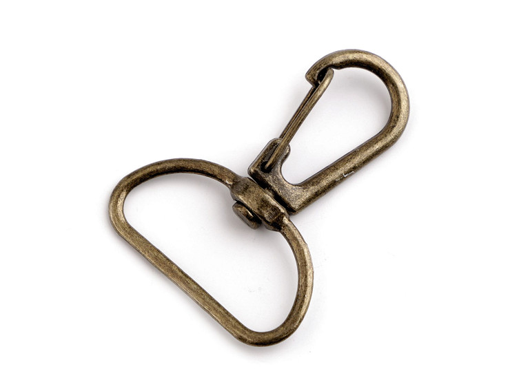 Metal Snap Swivel Hook / Carabiner, 25 mm