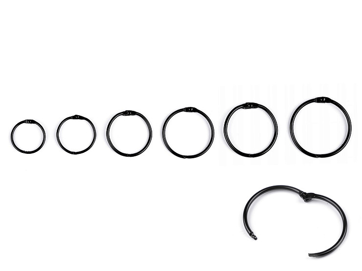 Kółko metalowe reklamowe / spinające 