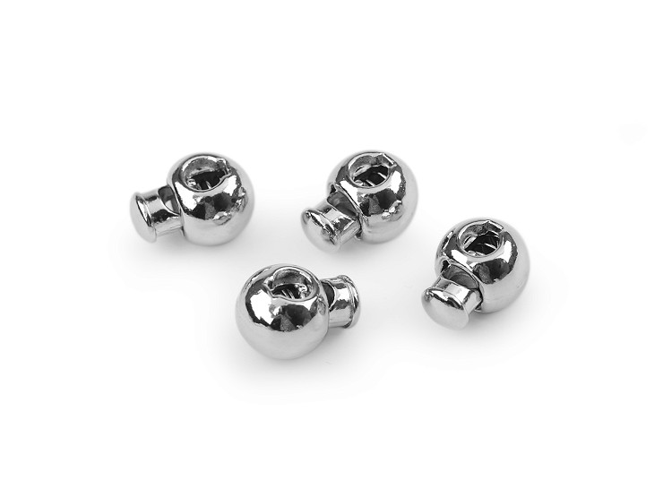 Metal Cord Stoppers 12x16 mm