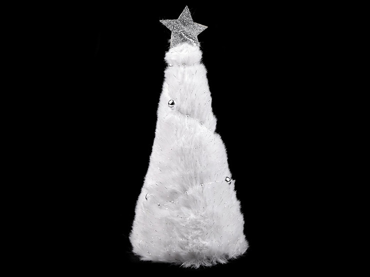 Faux Fur Christmas Tree