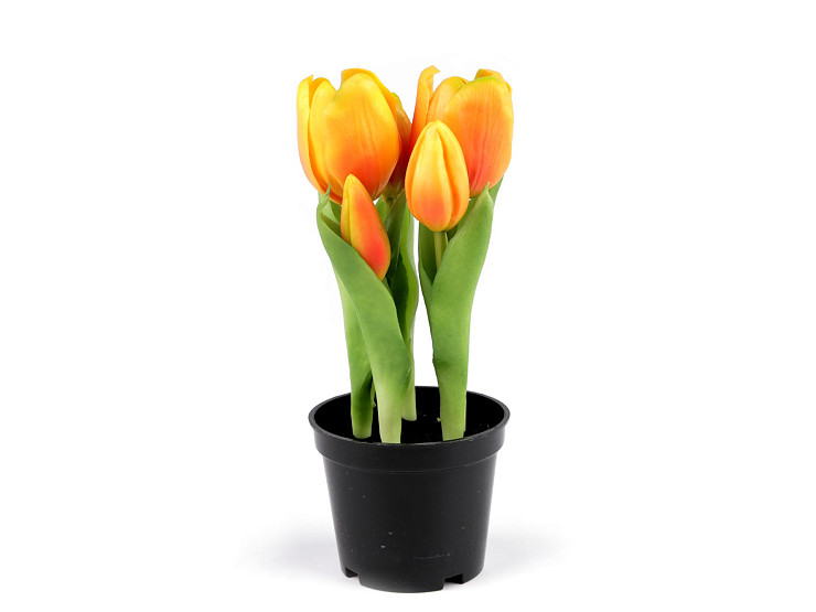Élethű cserepes tulipán