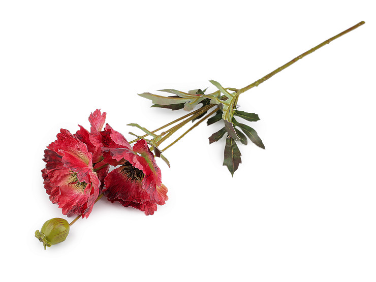 Flor de amapola artificial