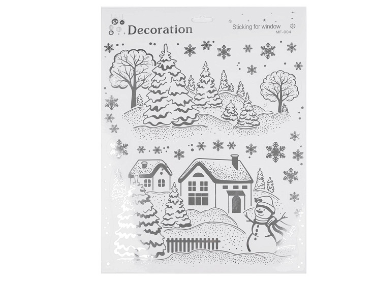 Self-adhesive Christmas Window Decoration