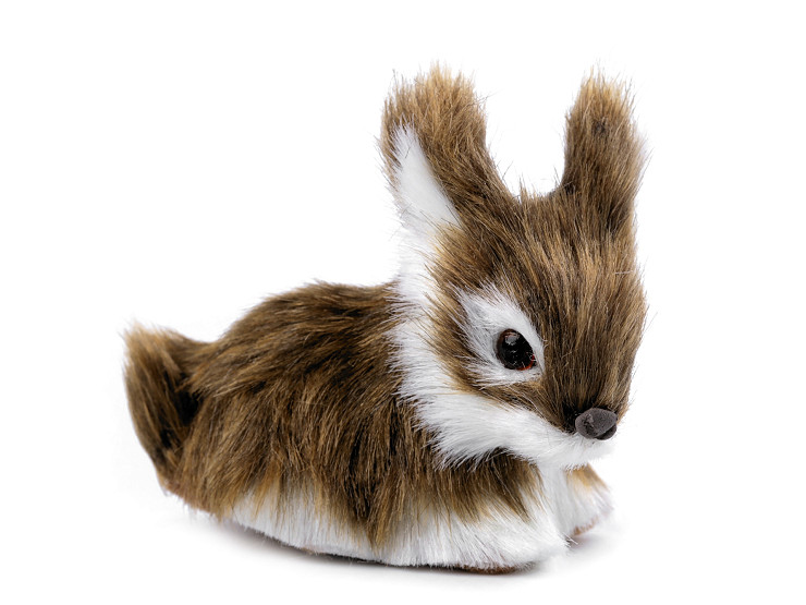 Veľkonočný zajačik plyšový do vencov a kvetináčov