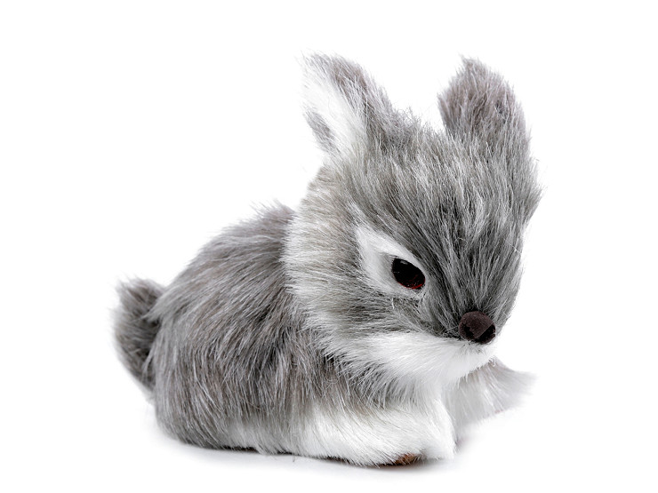 Veľkonočný zajačik plyšový do vencov a kvetináčov