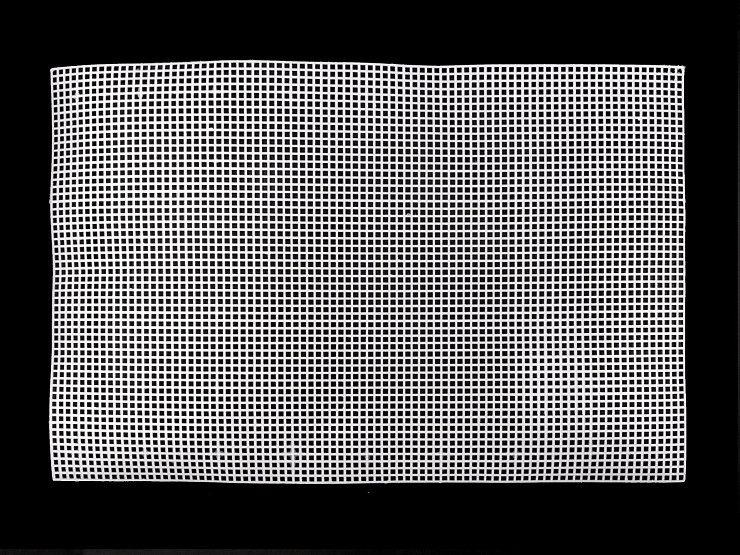 Griglia in tela di plastica, per Tapiko, dimensioni: 32,8 x 50,5 cm