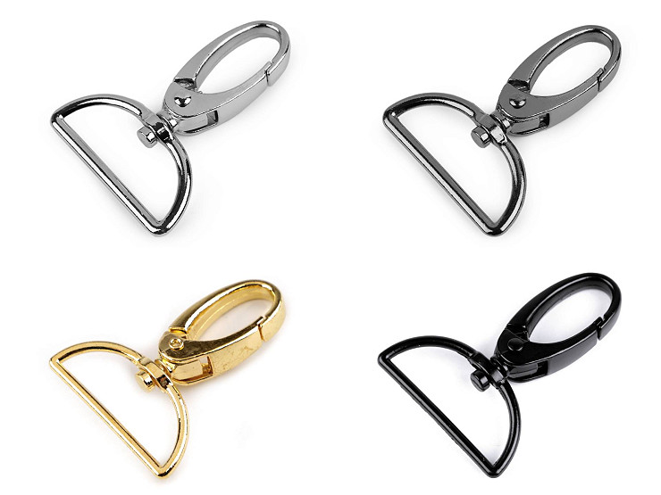 Metal Lobster Claw Clasps / Swivel Snap Hook, fits 32 mm strap