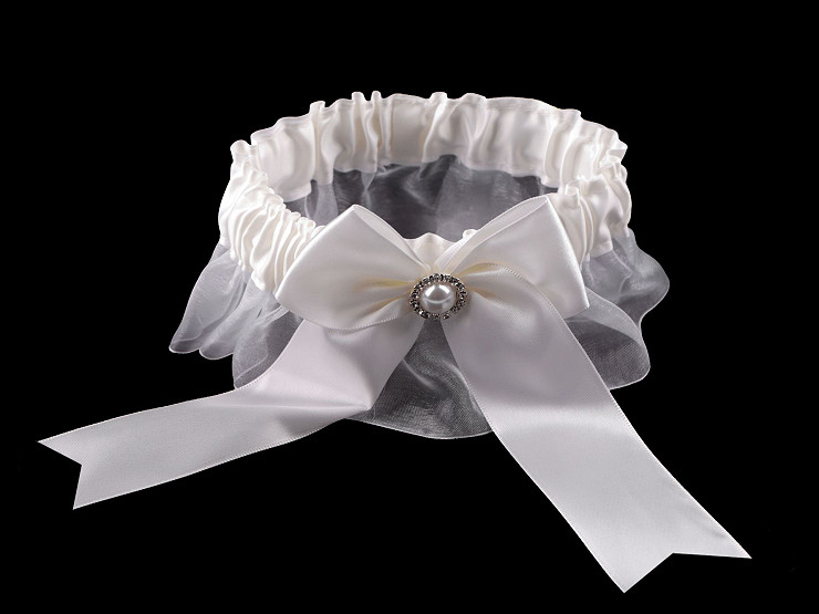 Menyasszonyi harisnyakötő masni