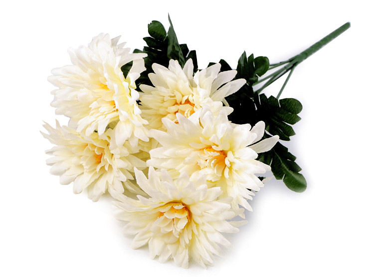 Umelá kytica chryzantéma