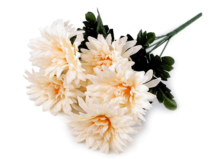 Umelá kytica chryzantéma
