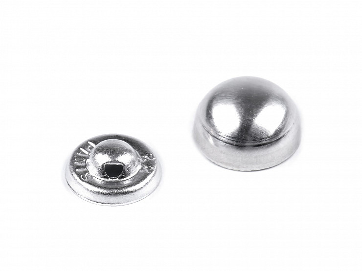Self-cover Button size 22' all metal