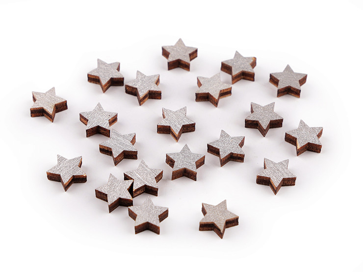 Mini Wooden Star Ø10 mm