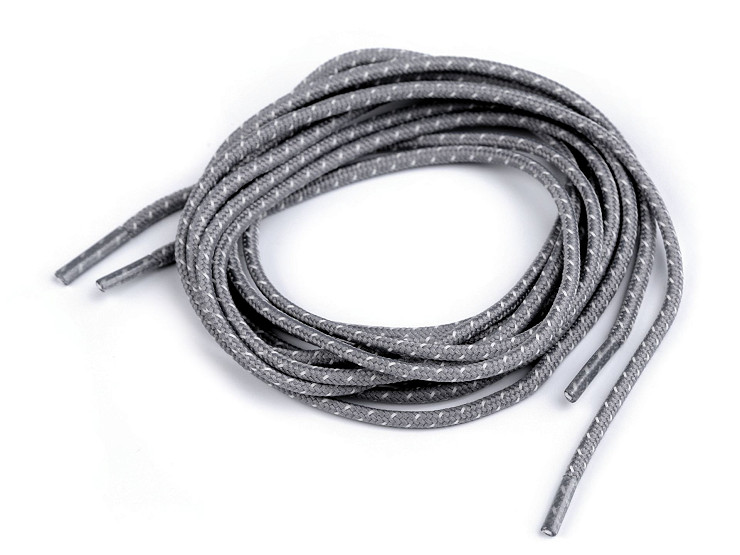 Reflective Laces for Shoes, Sneakers, Sweatshirts, length 130 cm