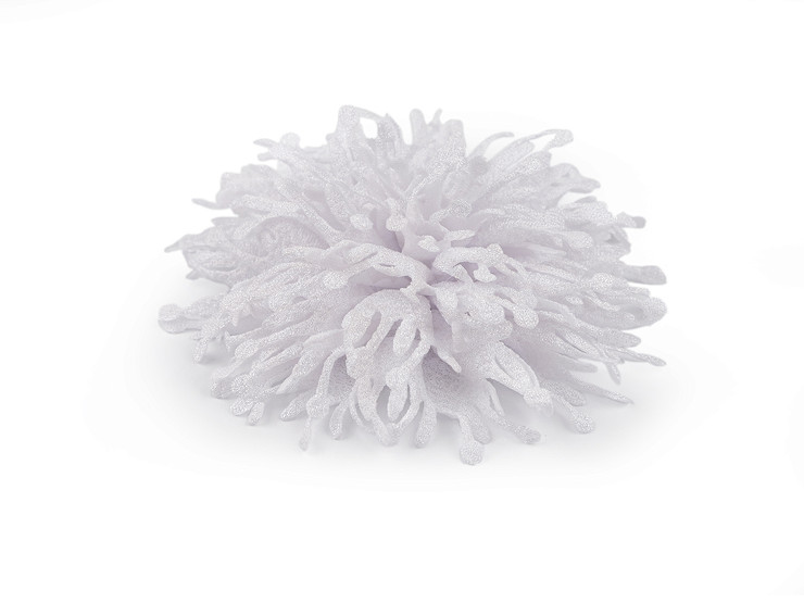Textilblume zum Aufnähen und Aufkleben Ø 10 cm