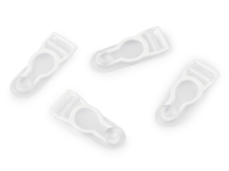 Velvety kovové - podvazkové zápínání šíře 10 mm