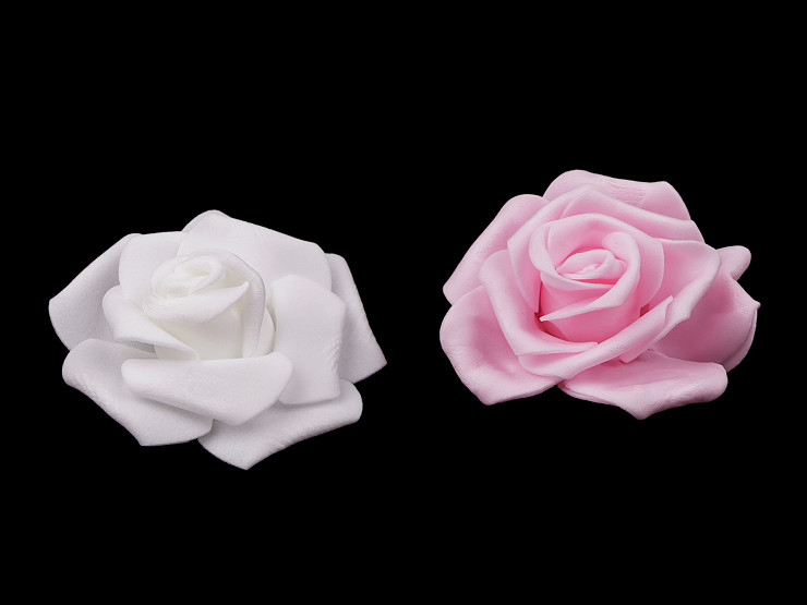 Dekorácia penová ruža Ø7-8 cm