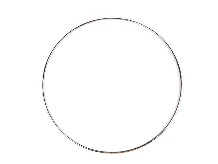 Kovový kruh na lapač snov / na dekorovanie Ø41cm