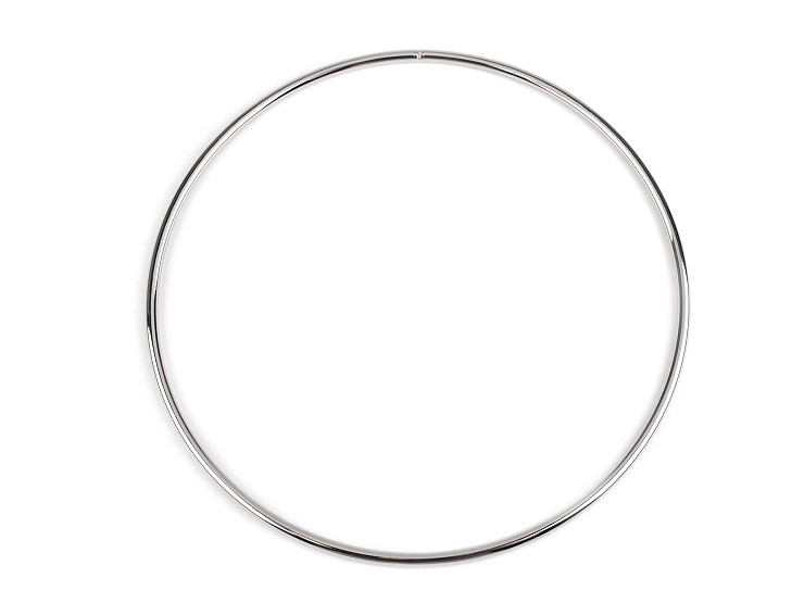 Cerchio in metallo, dimensioni: Ø 21 cm per acchiappasogni o decorazioni per attività fai-da-te 