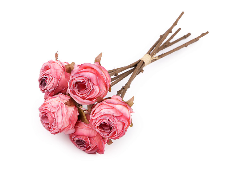 Ramo de rosas artificiales vintage