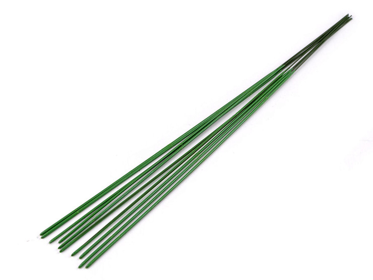 Florist plastic stem / wire, length 40 cm