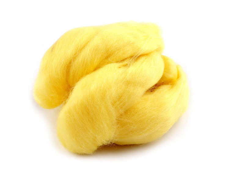 Wool Fleece Roving 20 g Combed 