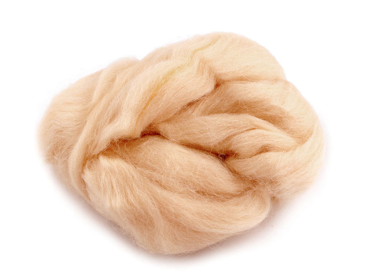 Mèche in lana pile pettinata, 20 g 