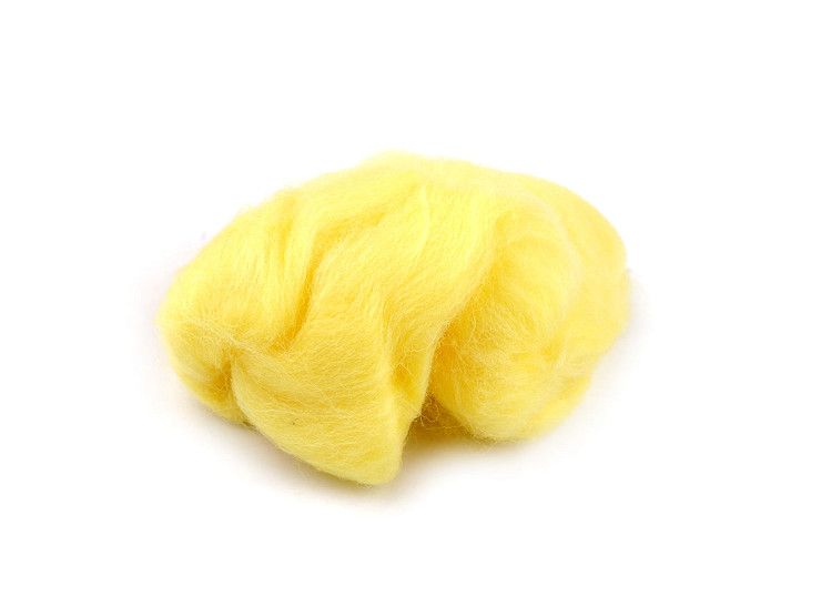 Mèche in lana pile, pettinata, 5 g