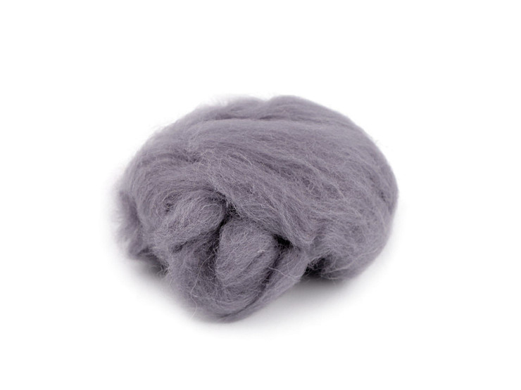 Wool Fleece Roving 5 g combed