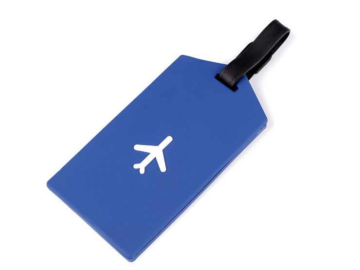 Zawieszka / adresownik / identyfikator bagażu walizki torby samolot 