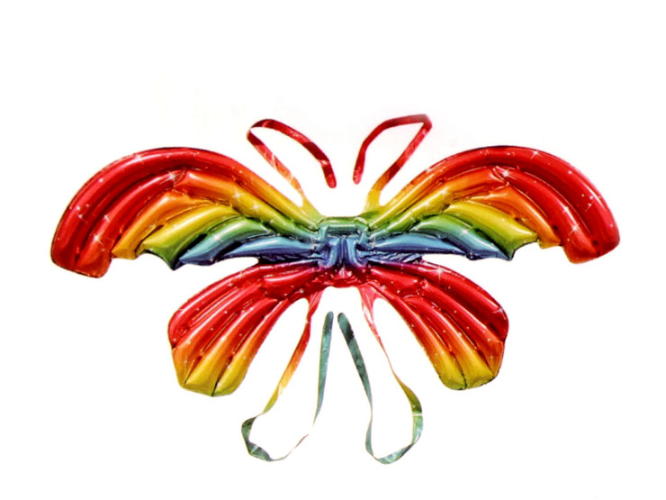 Inflatable butterfly / fairy wings