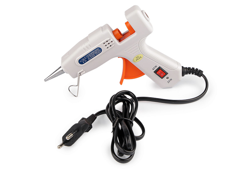 Tavná pistole na lepidlo Ø7 mm s regulací teploty 25W / 45W