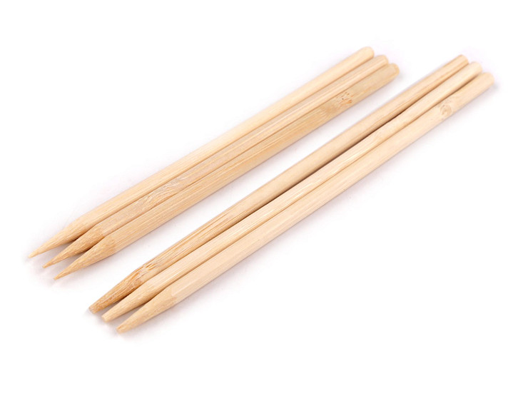 Dřevěné tyčky / zápich délky 14 cm, 16 cm