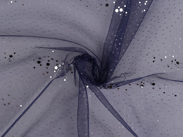 Tüll mit Pailletten