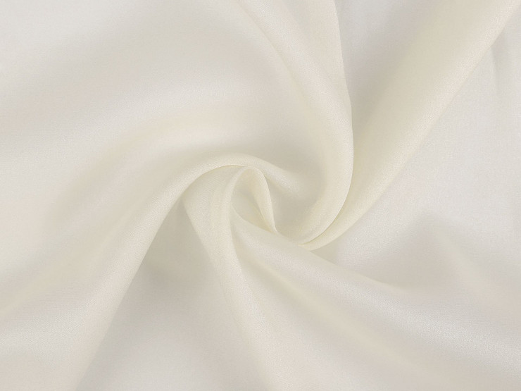 Tissu brillant en mousseline de soie