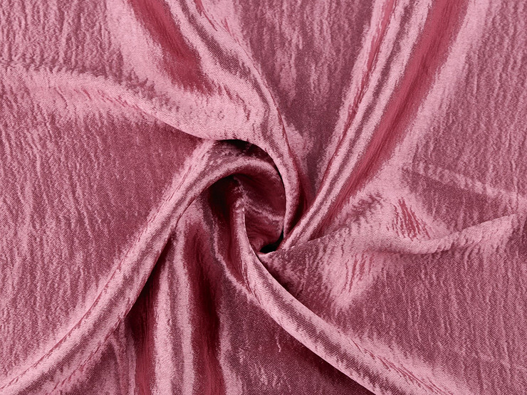 Satin with Crumpled Effect