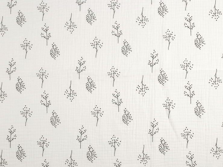 Muslin Cheesecloth Fabric, Double, Twigs