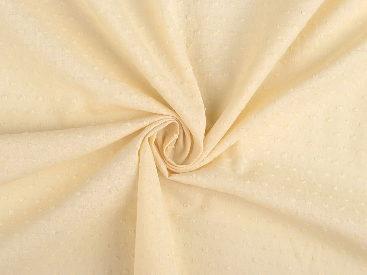 Tissu/Toile en coton à pois