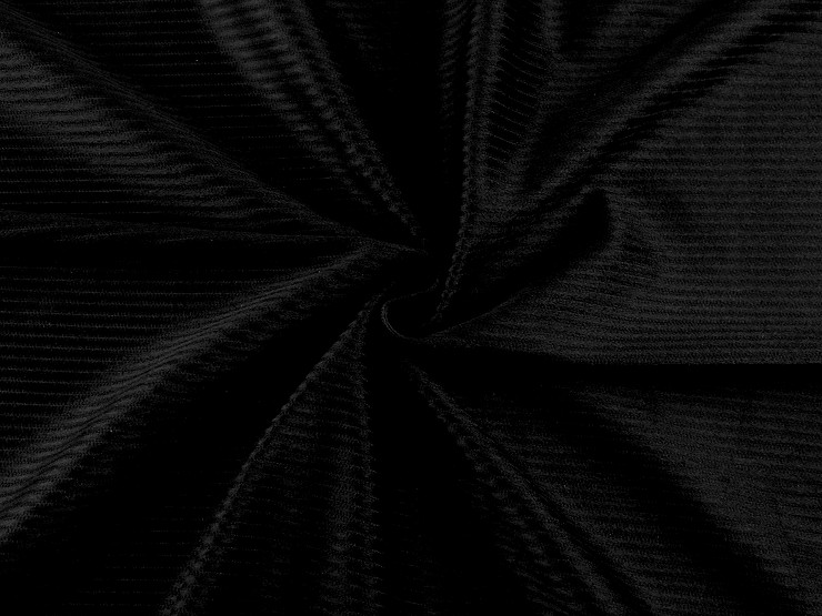 Velvet Fabric with a lined structure