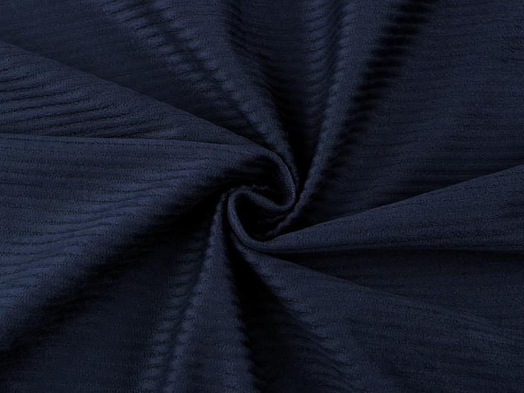 Tissu en velours avec structure doublée