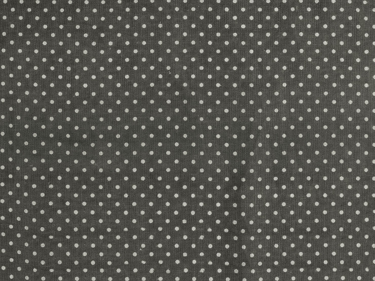 Pamut folyóméter / vastag len imitáció, pöttyök