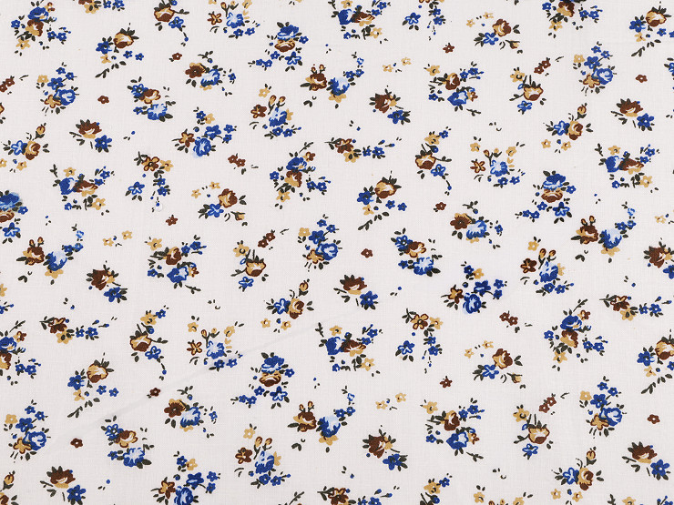 Tissu/Toile de coton, Petites Fleurs