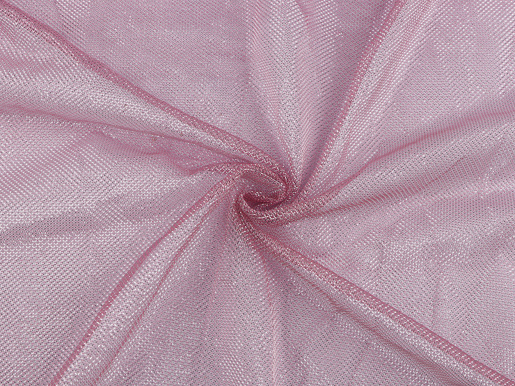 Elasztikus hálós dekorációs anyag / fényes hálós szövet